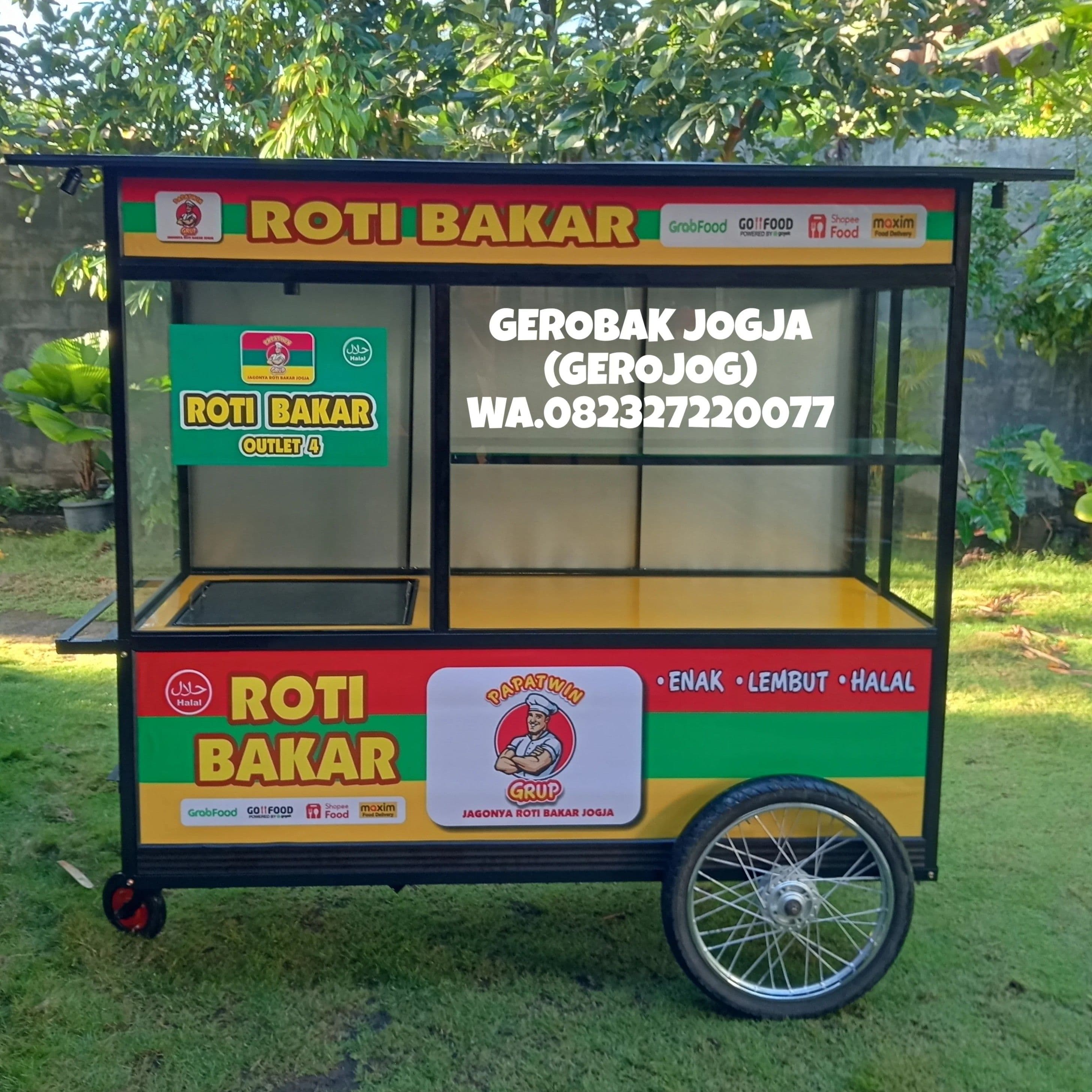Gerobak Roti Bakar